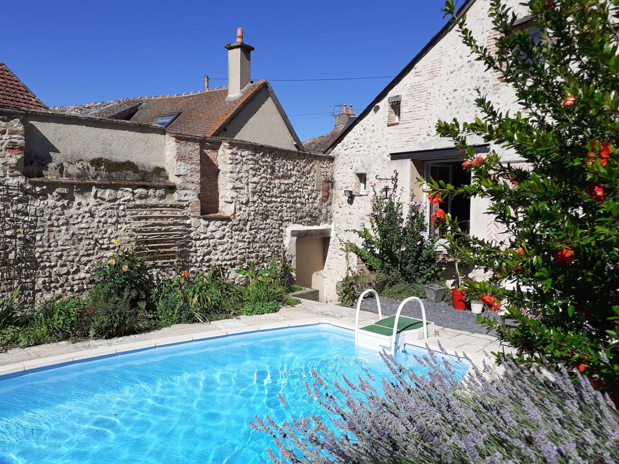 Bed and Breakfast La Chaumiere Ousson-sur-Loire Exterior foto